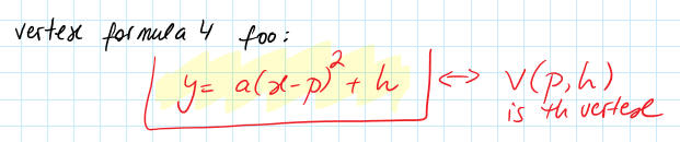 complete the square formula